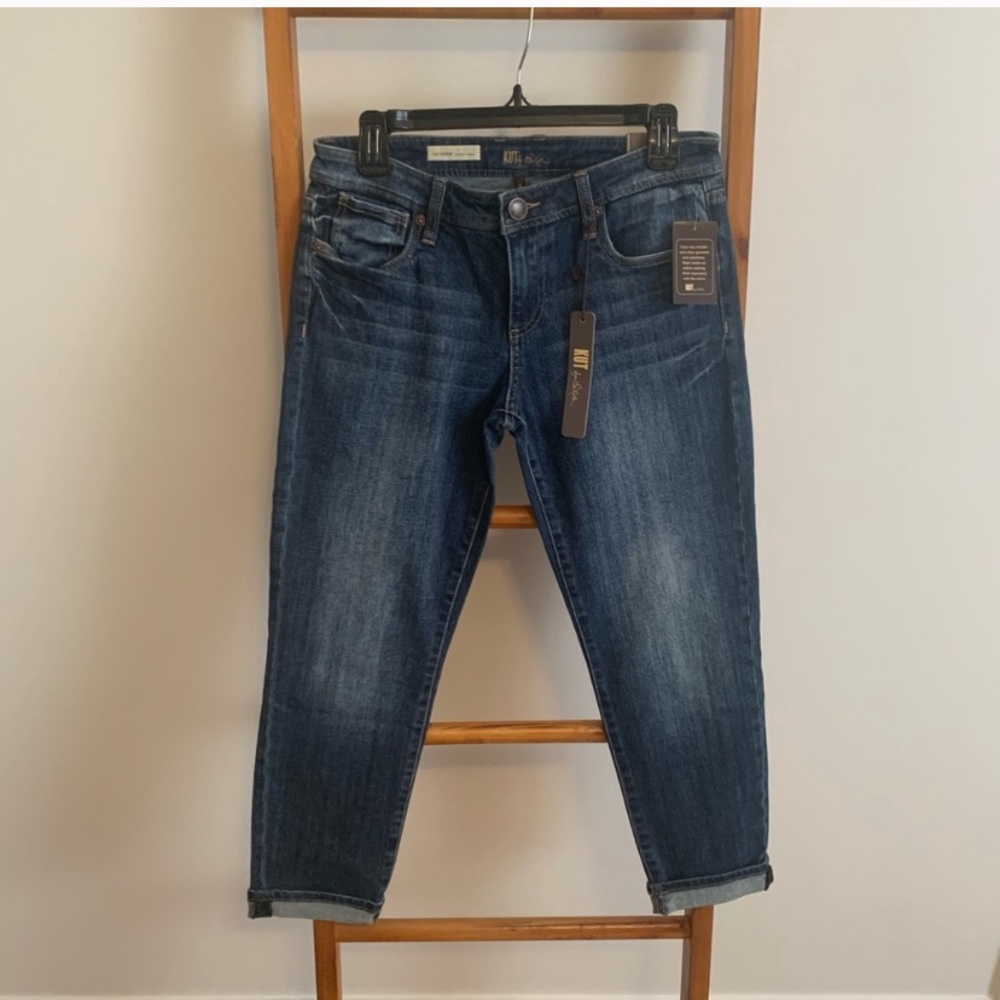 Size 4 Catherine Slim Cropped Boyfriend KUT